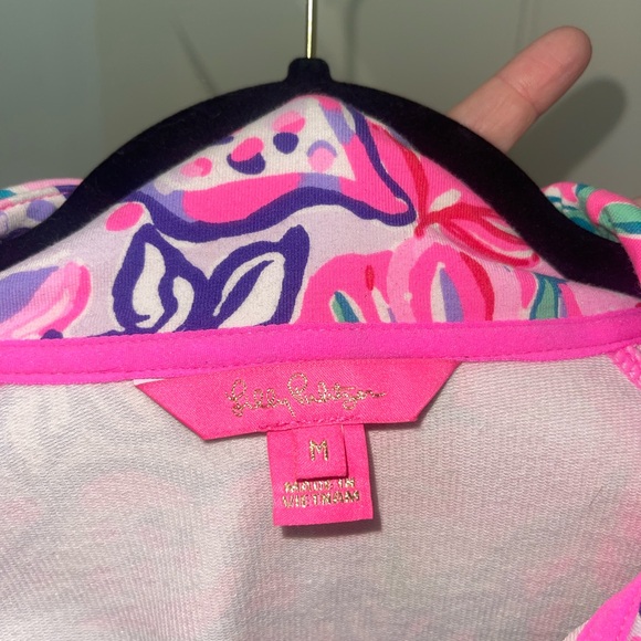 Lilly Pulitzer quarter zip - Picture 3 of 3